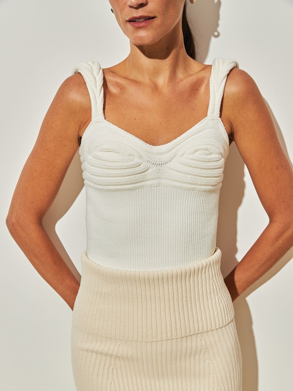 Top Concha Off White