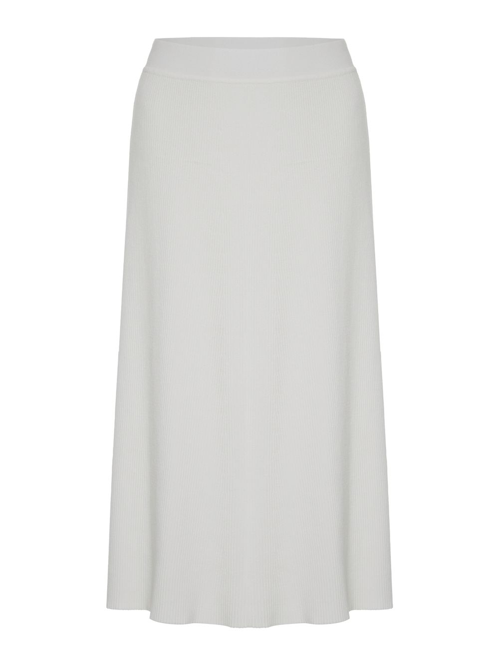 Anselmi — Saia Midi Evasê Off White
