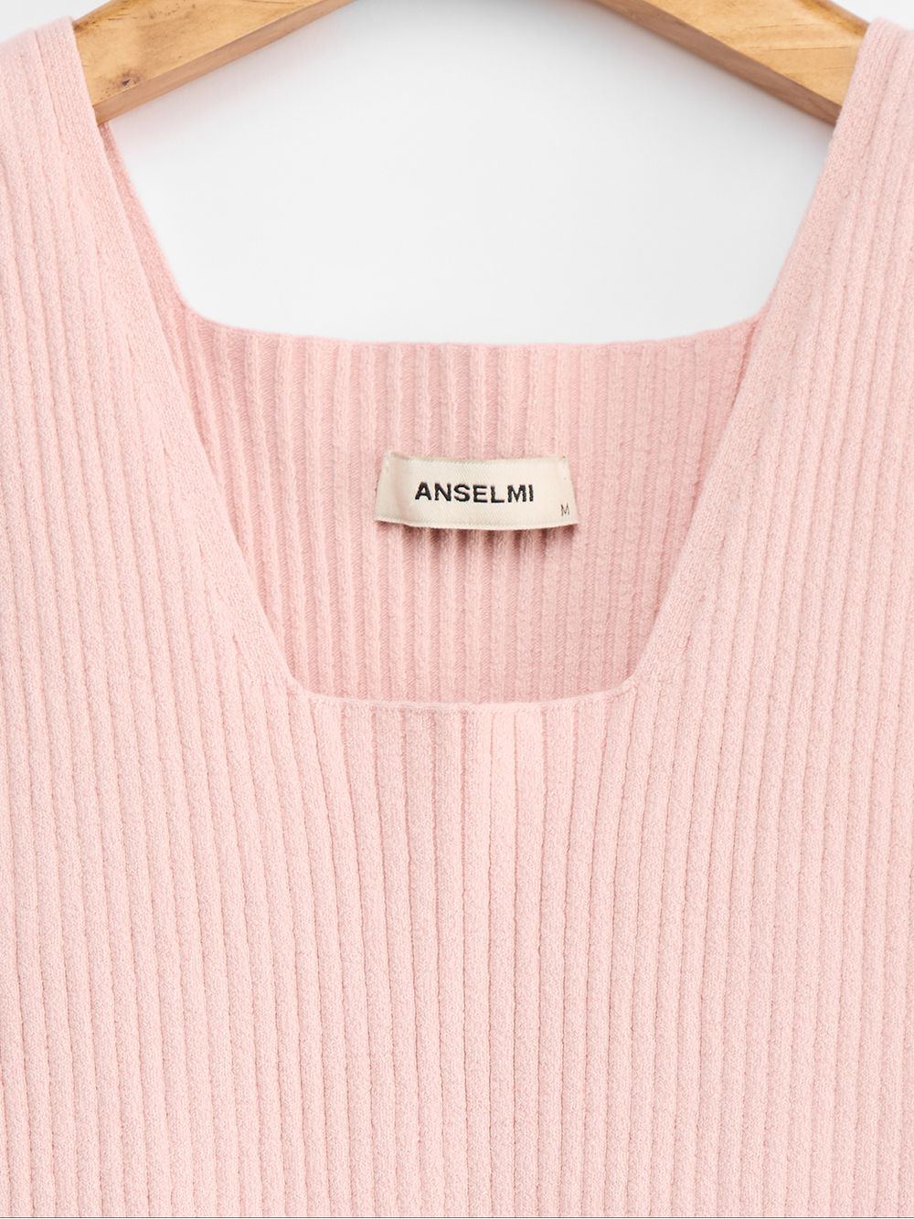 Anselmi — Regata Decote Quadrado Blush