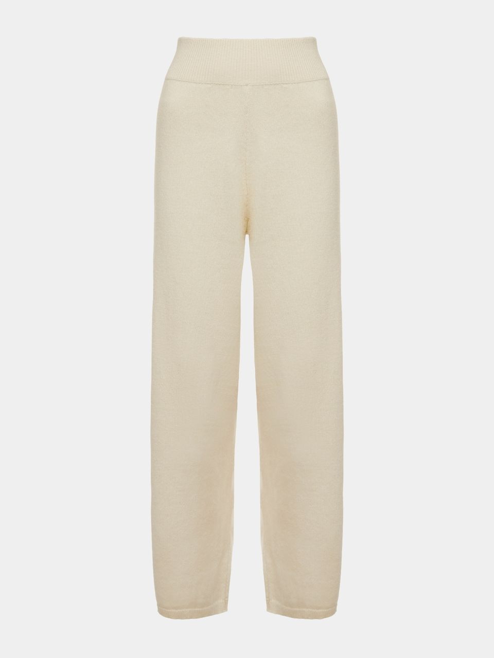 Calça Reta 100% Cashmere Off White