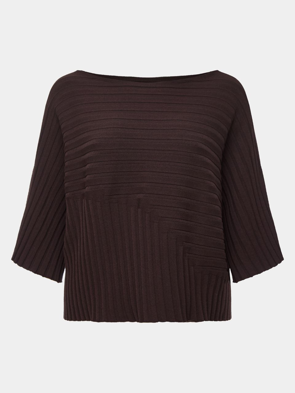 Blusa Mix Canelado Chocolate