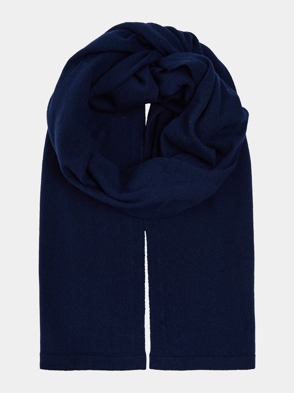 Manta 100% Cashmere Italiano Azul Marinho