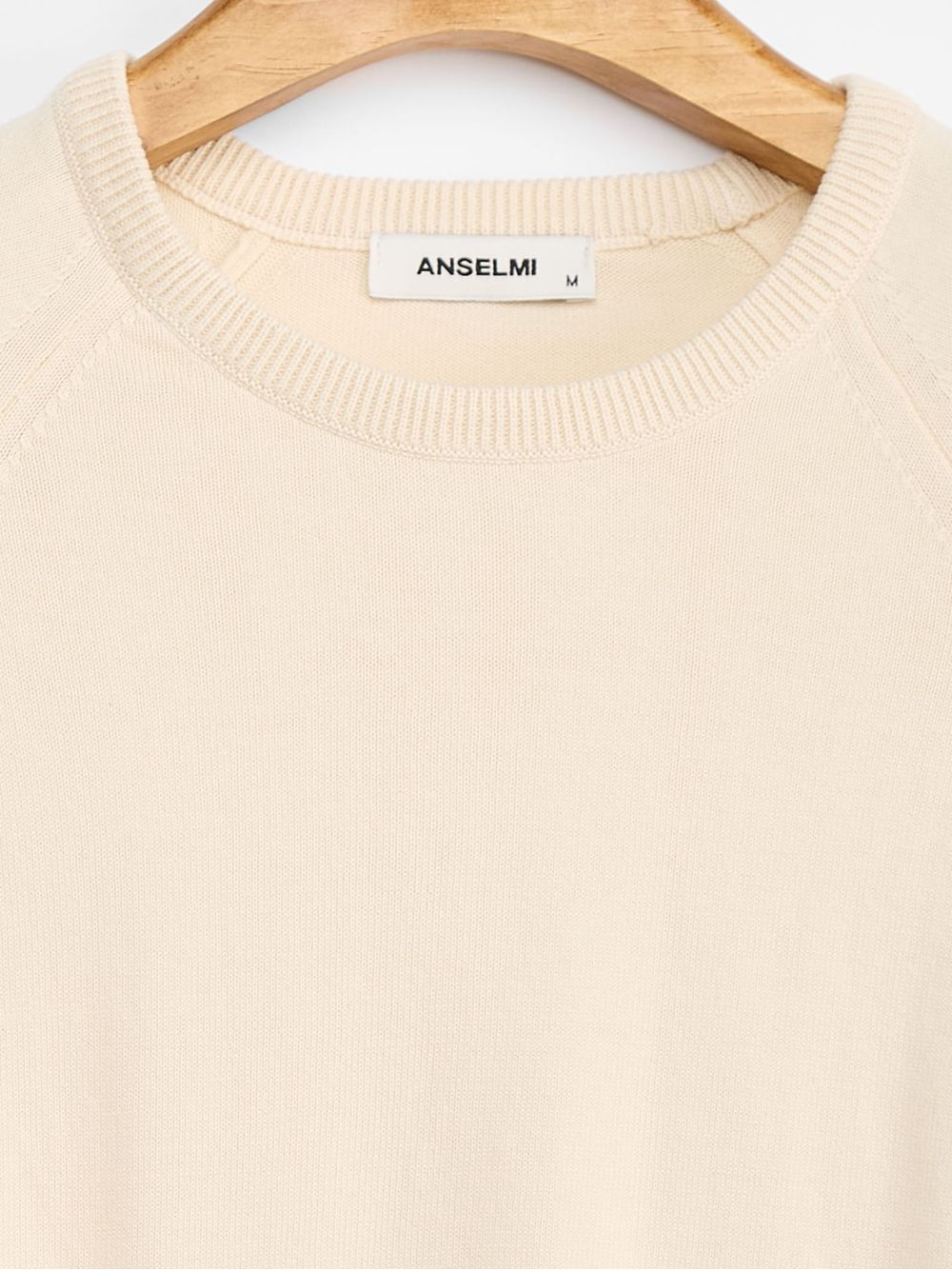 Anselmi — Blusa Básica 100% Algodão  Cru