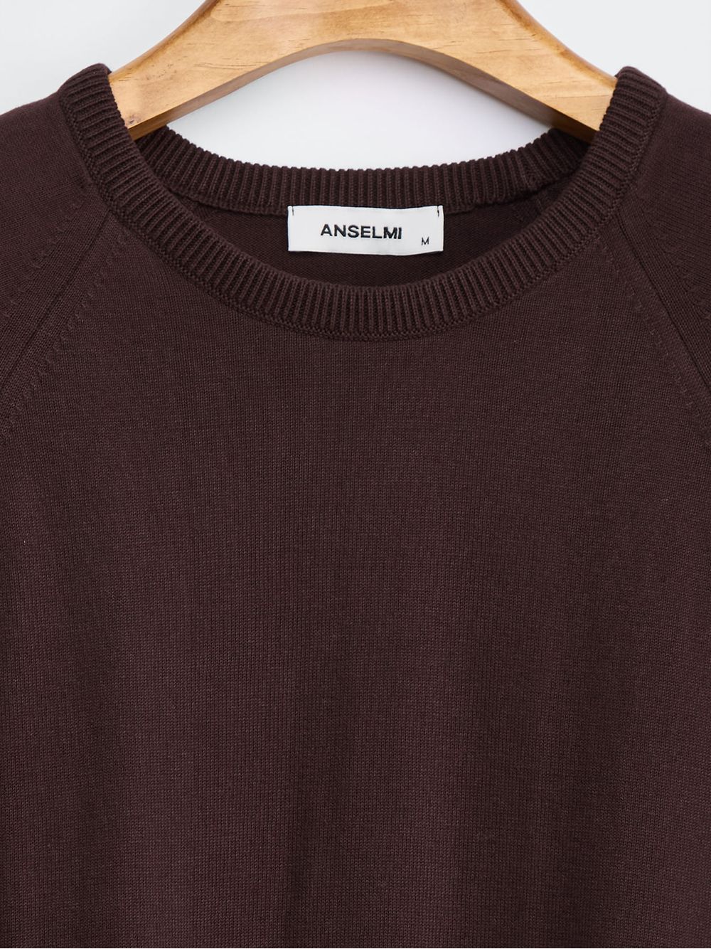 Anselmi — Blusa Básica 100% Algodão Chocolate