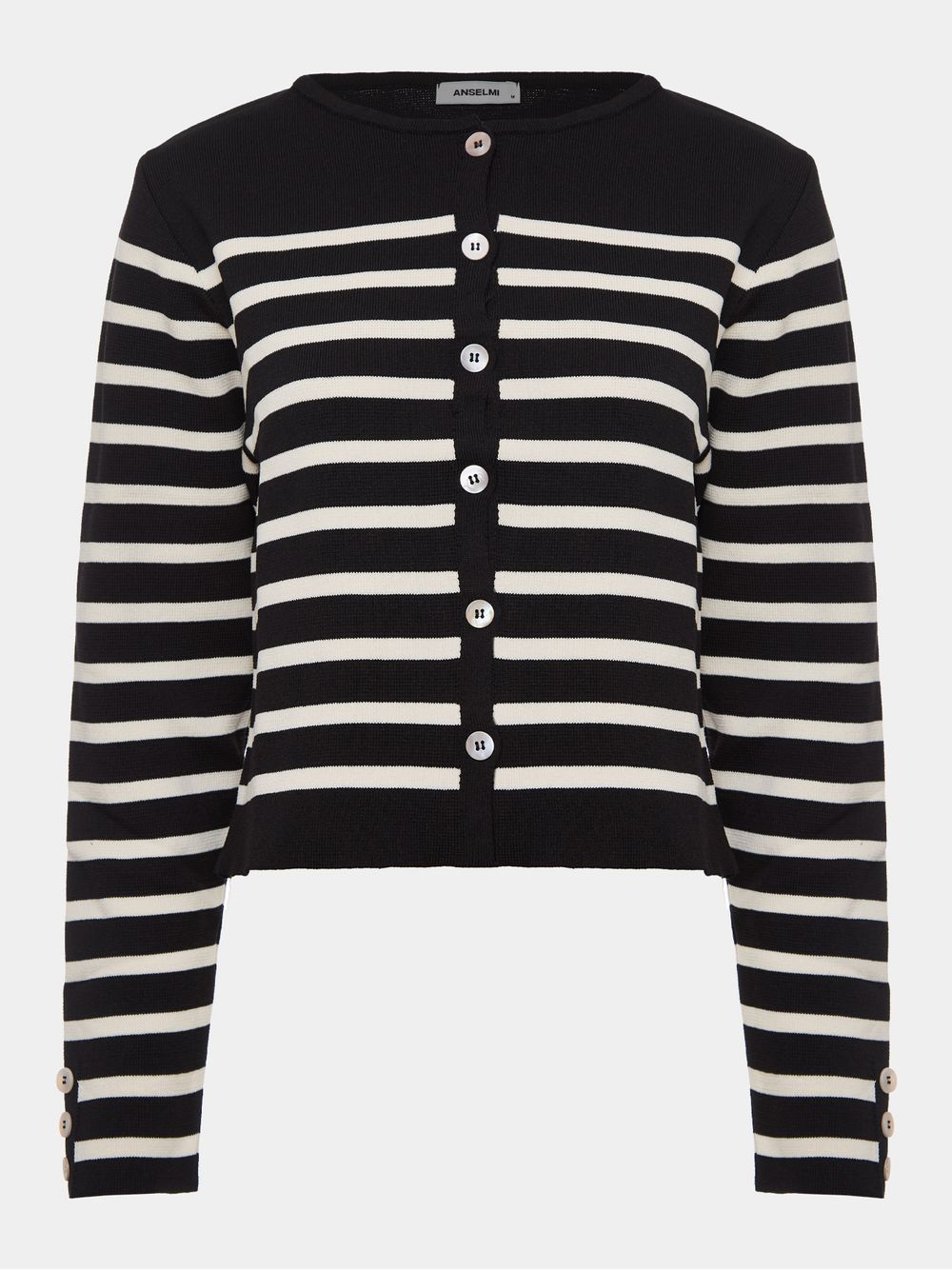Anselmi — Cardigan Navy Preto