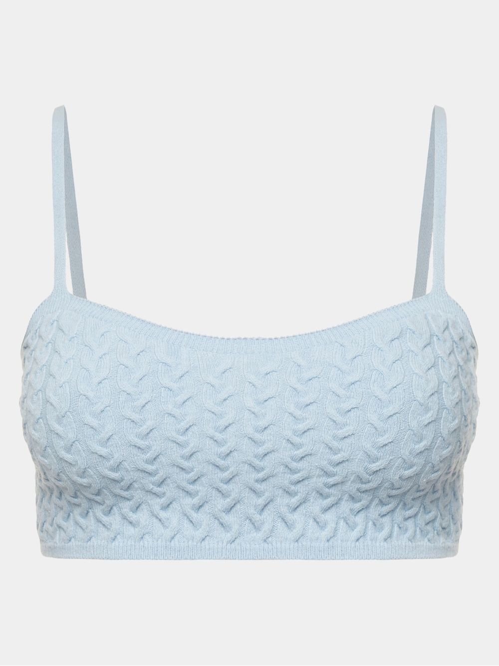 Anselmi — Top Entrelaços Azul Gelo