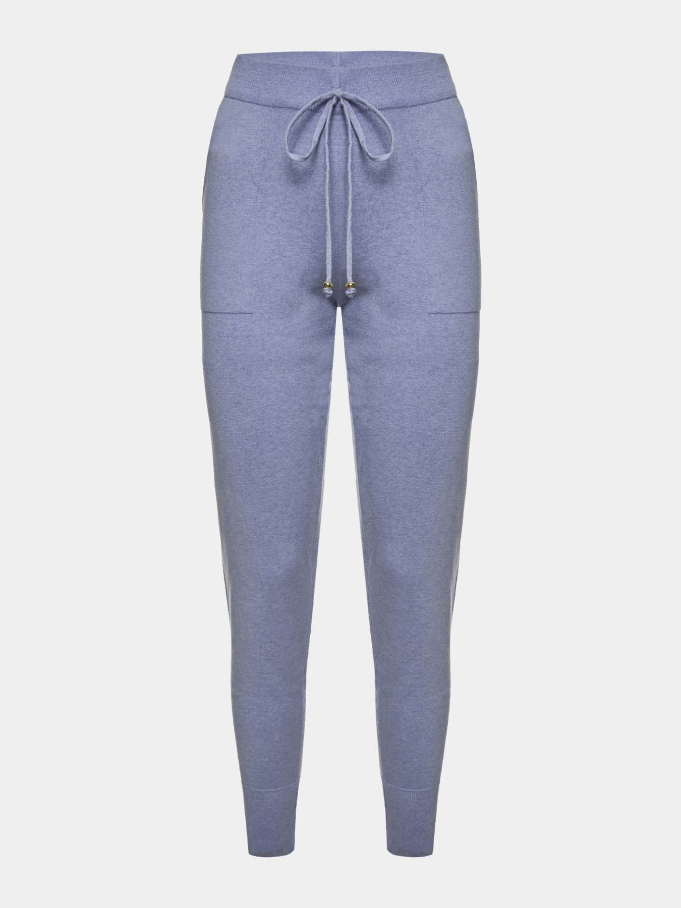 Calça em Tricot 16591 Azul — Anselmi