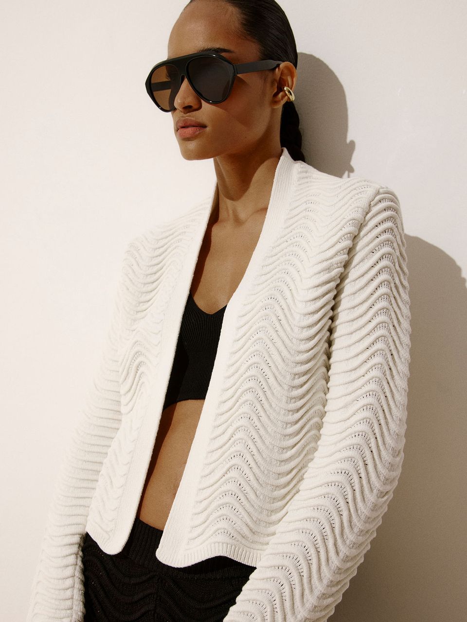 Casaco Ondas Off White