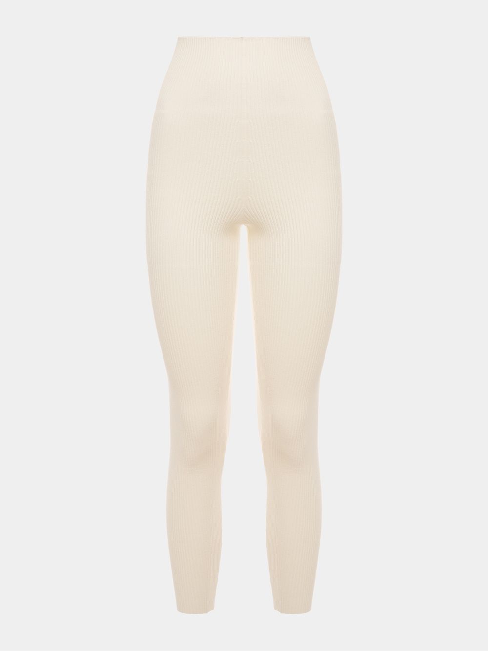 Anselmi — Legging em Tricô Off White