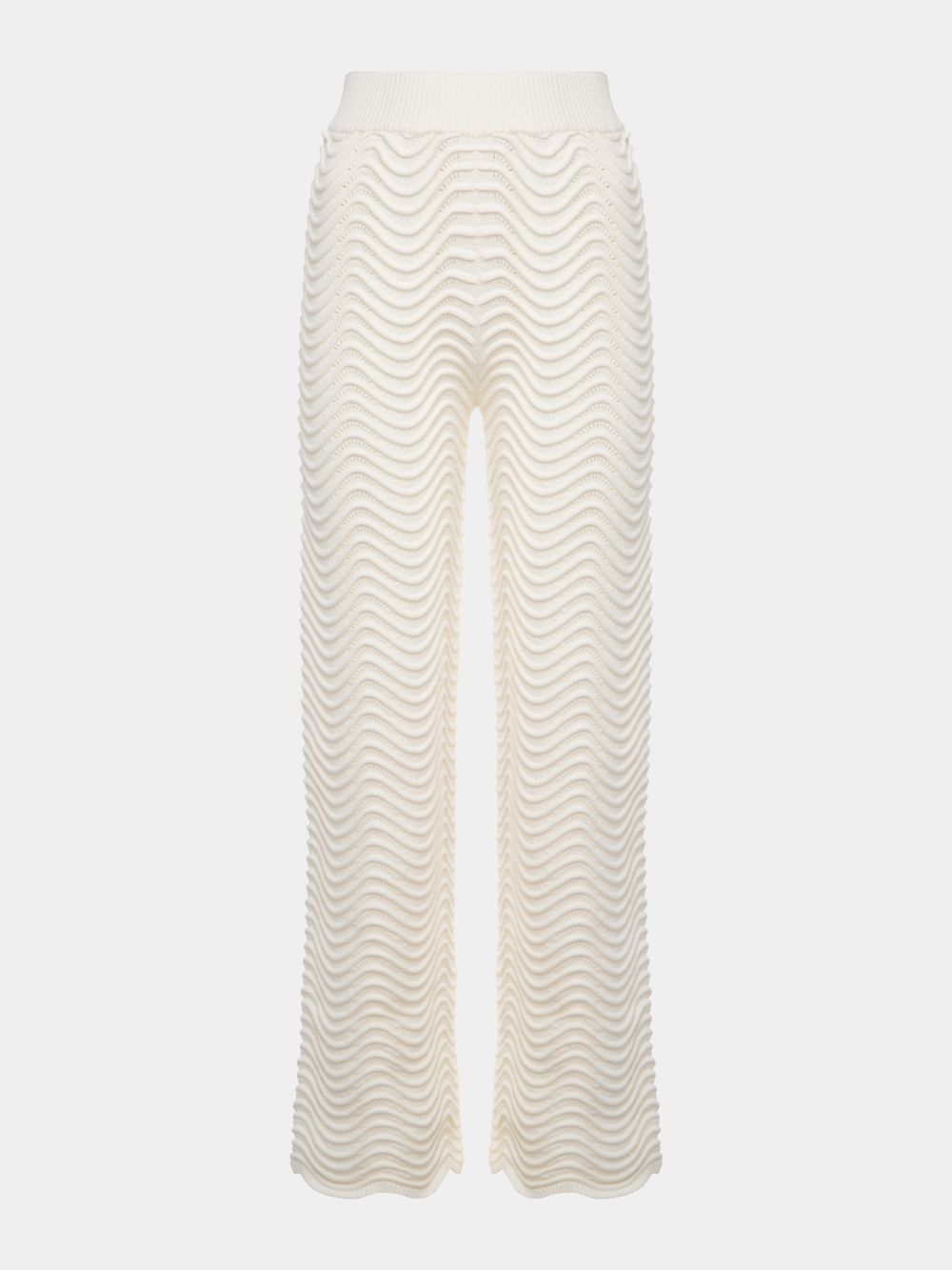 Anselmi — Calça Ondas Off White