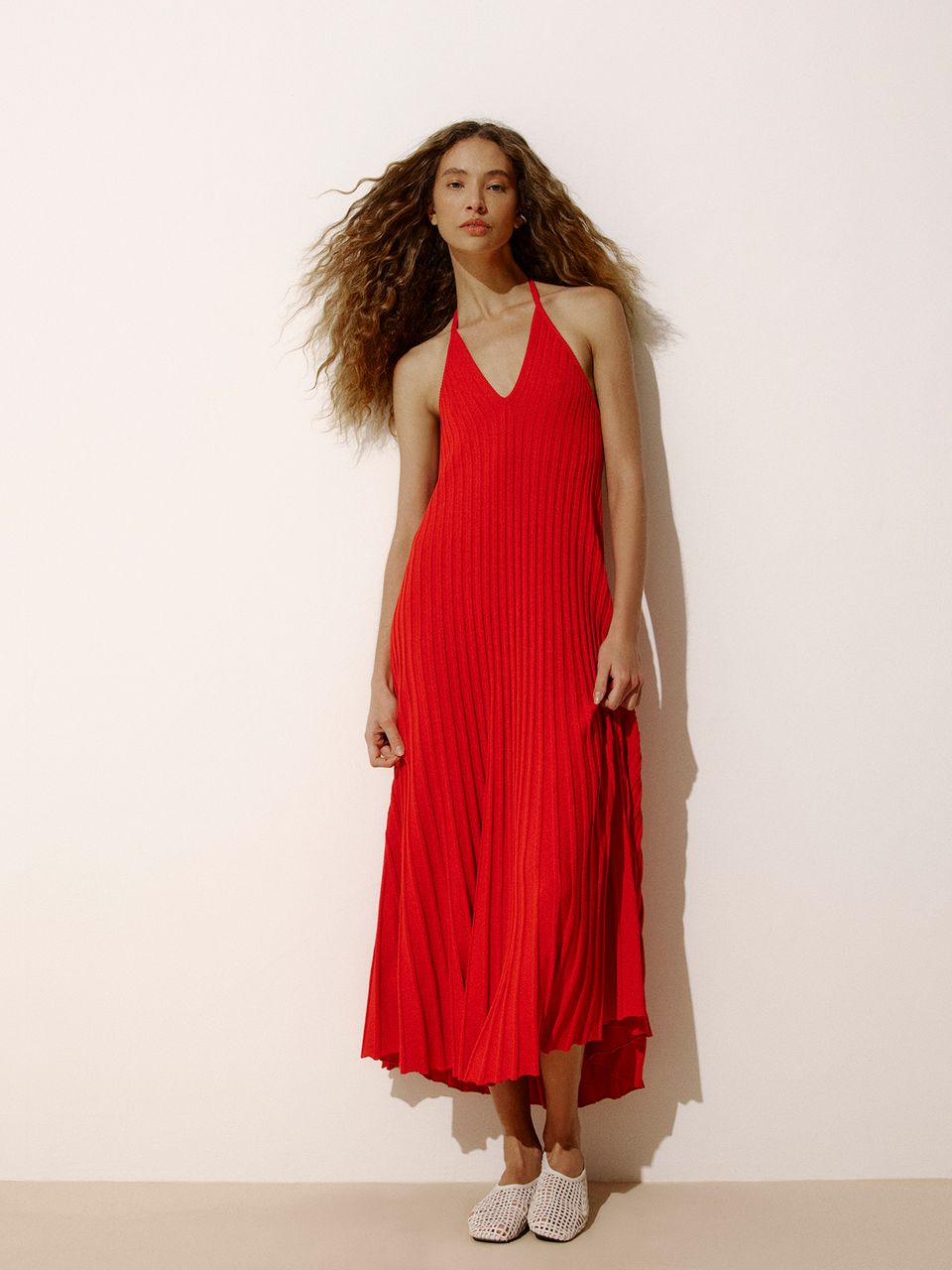 Vestido Midi Lanzarote Vermelho