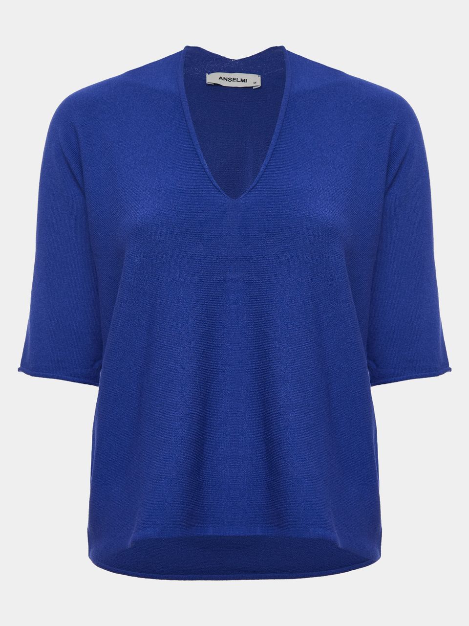 Blusa 3d Mangas Curtas Azul Abissal