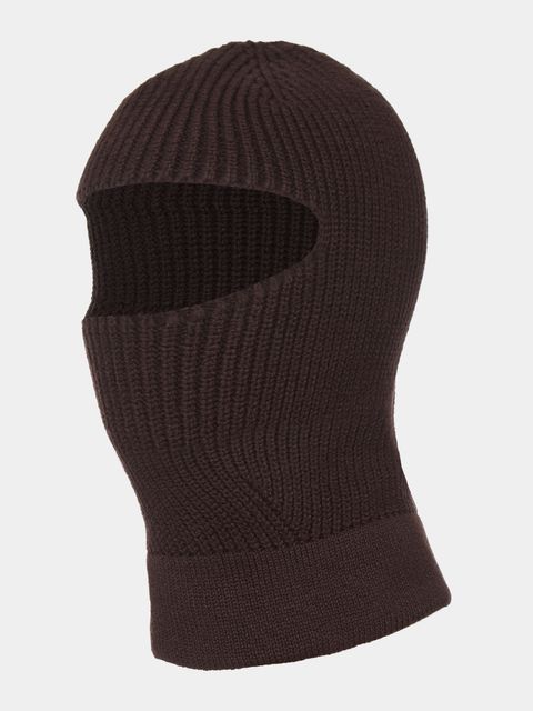 Balaclava em Tricô Chocolate — Anselmi