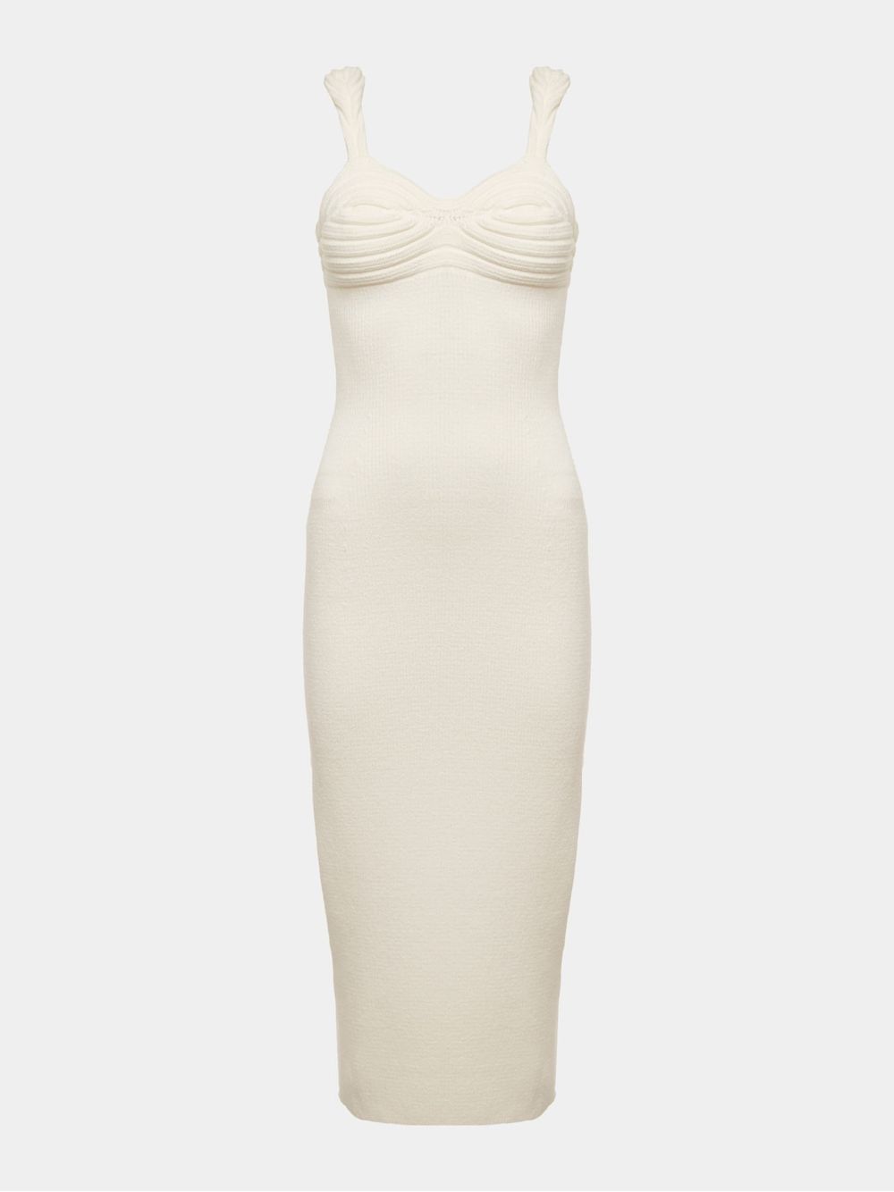 Anselmi — Vestido Concha Off White