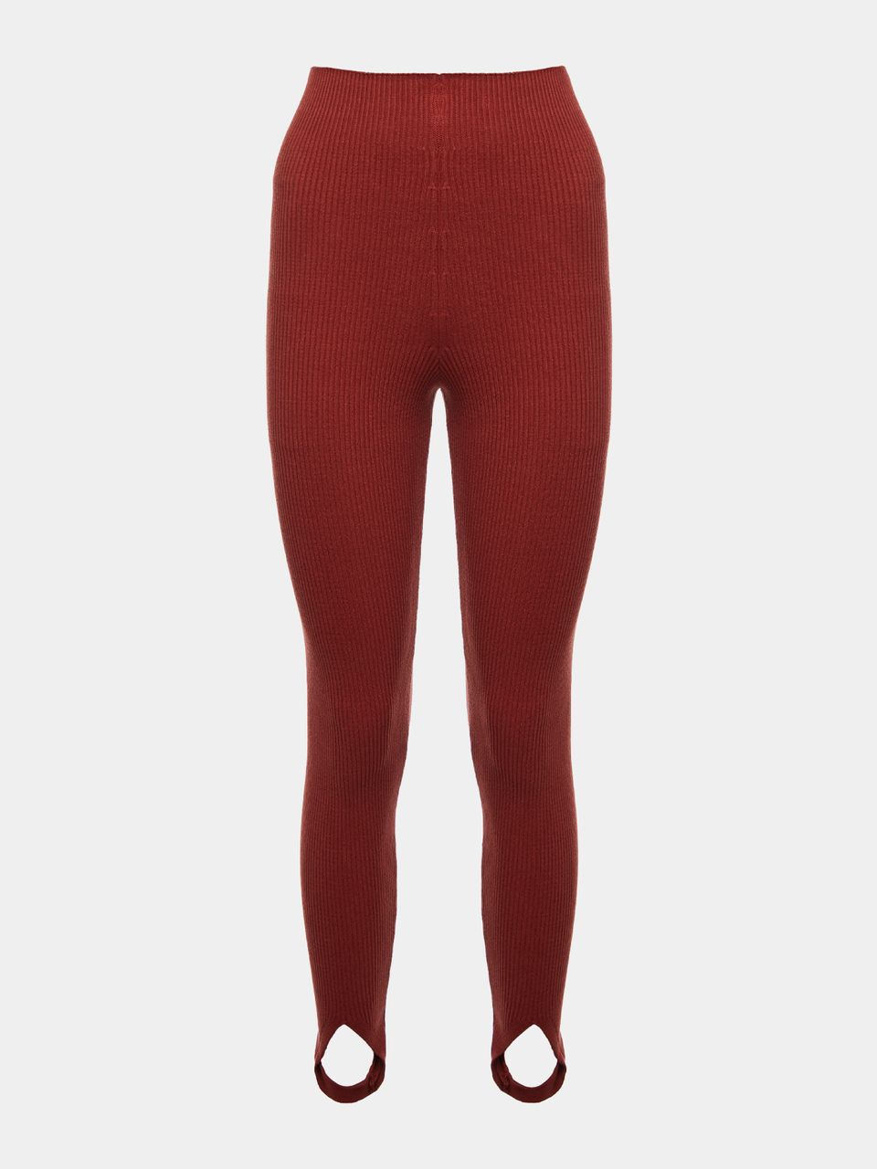 Calça Fuseau Canelada Ferrugem