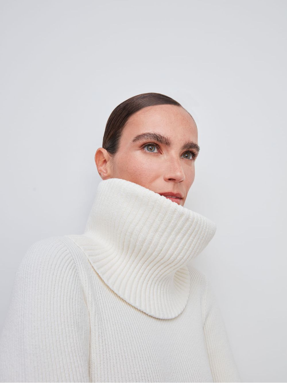 Anselmi — Gola Avulsa Canelada Off white