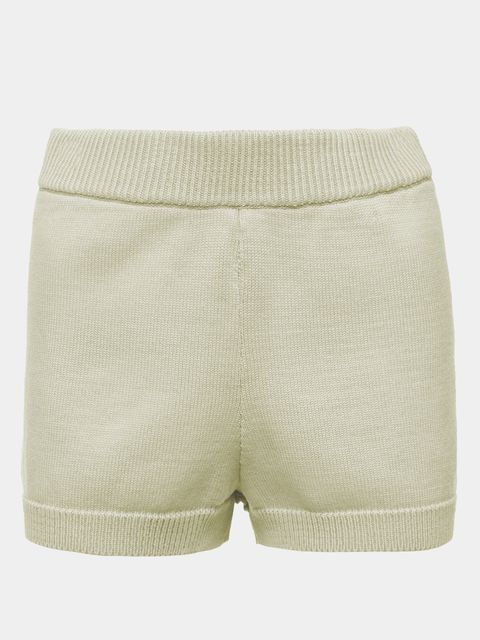 Short Curto em Tricô Pistache — Anselmi