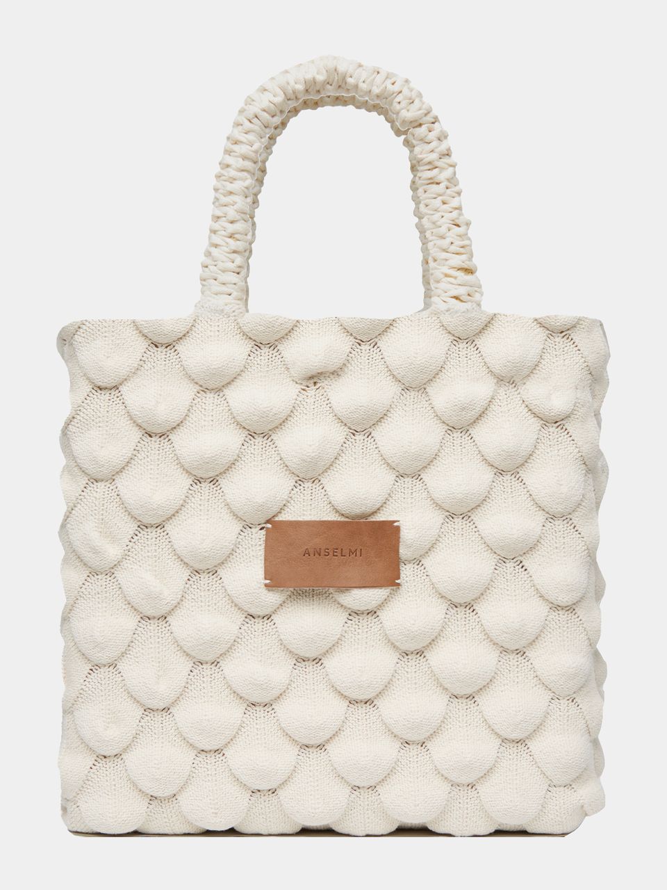 Bolsa Escama 44 X 28cm Cru