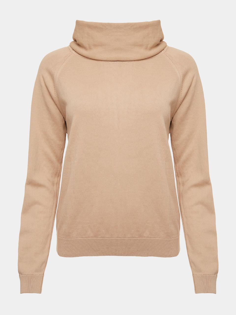 Blusa Básica com Gola Alta Castor