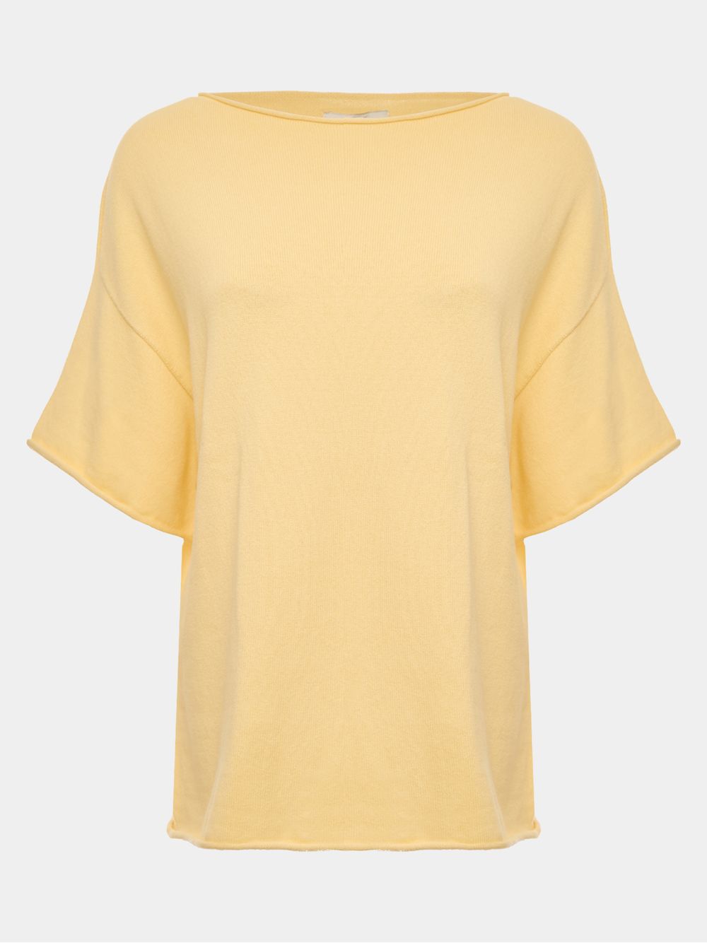 Anselmi — Blusa Básica Decote Canoa Panacota