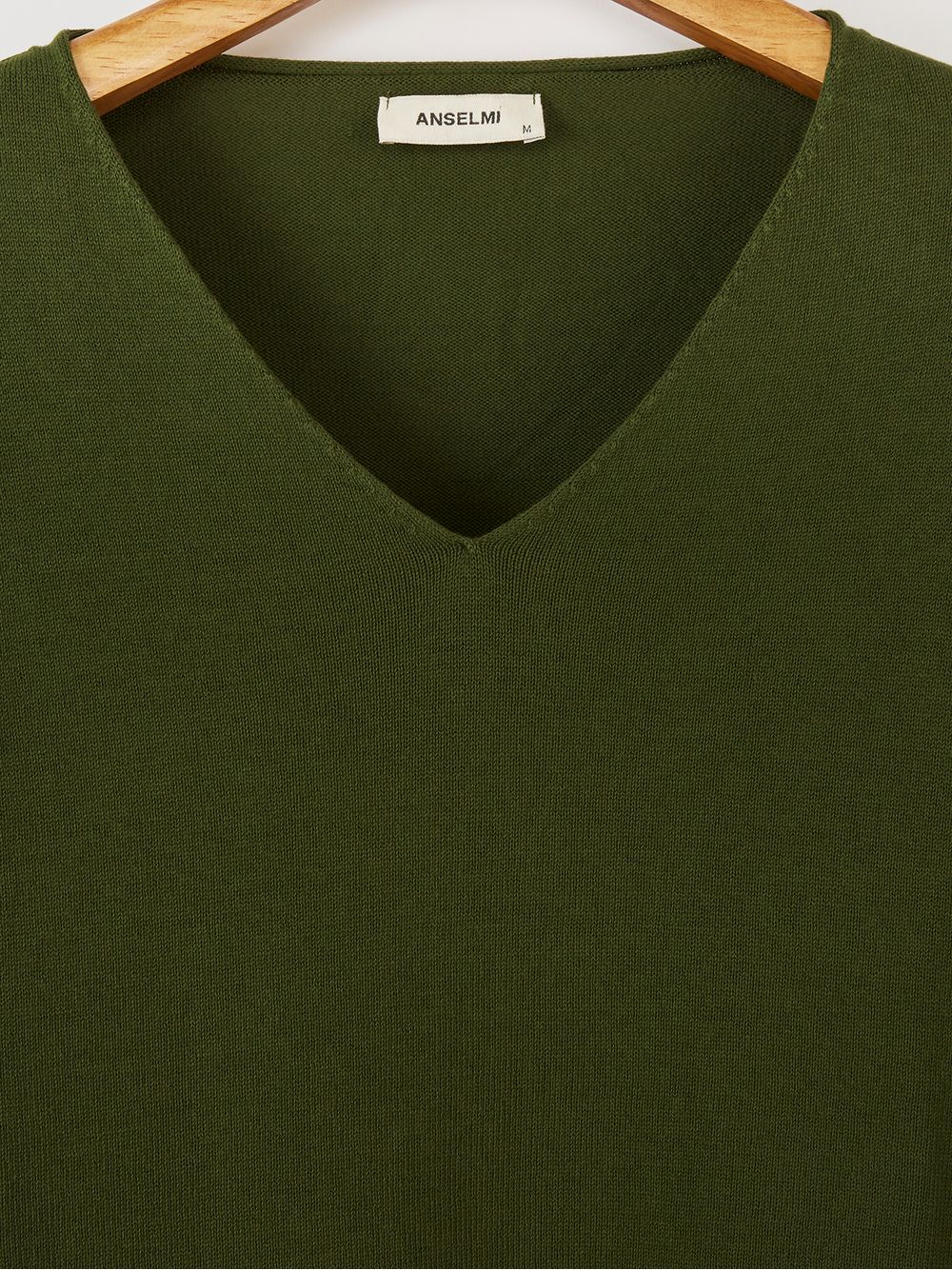 Anselmi — Suéter Amplo 100% Algodão Matcha