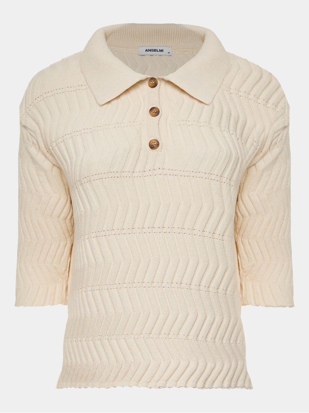 Anselmi — Blusa Polo Links Cru