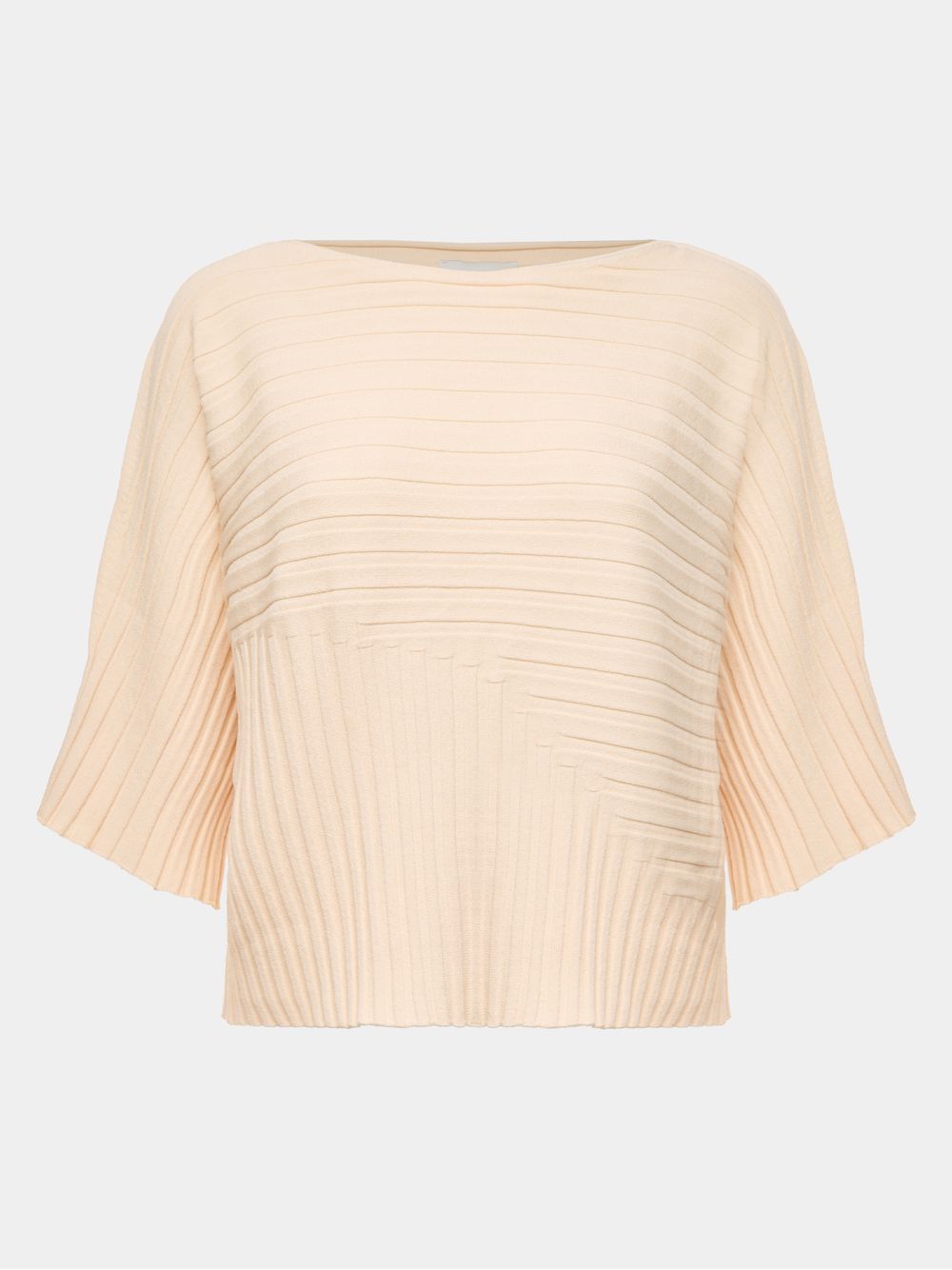 Anselmi — Blusa Mix Canelado Cru