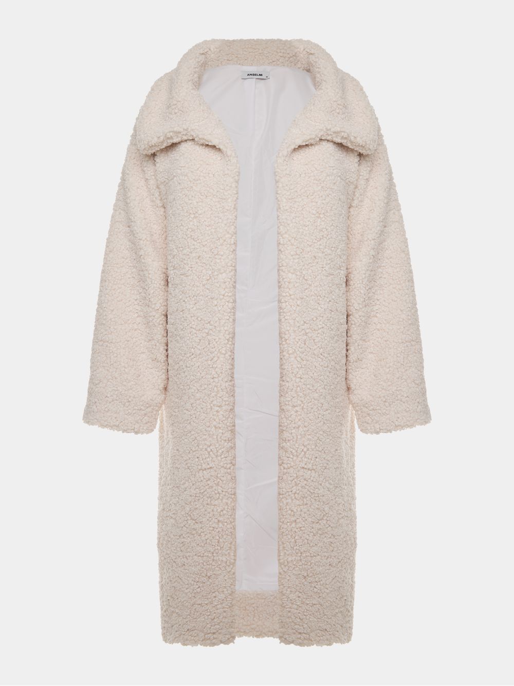 Anselmi — Casaco Longo Polar Off White