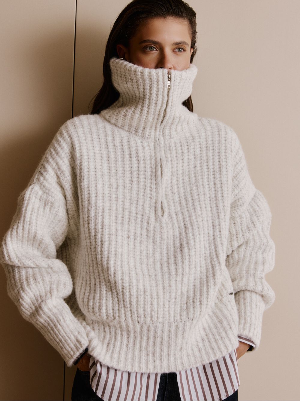 Anselmi — Pullover Nevasca Off White
