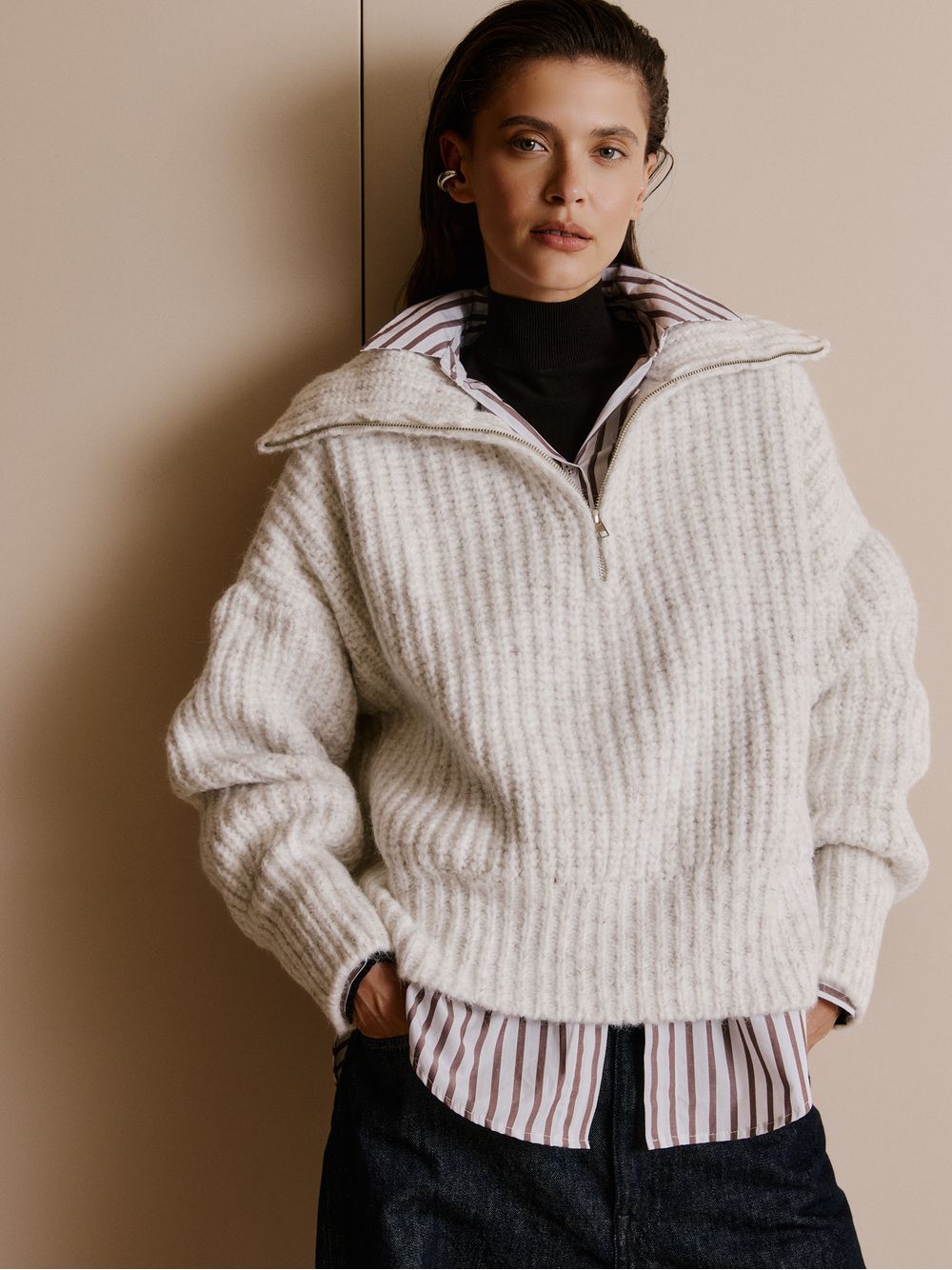Anselmi — Pullover Nevasca Off White