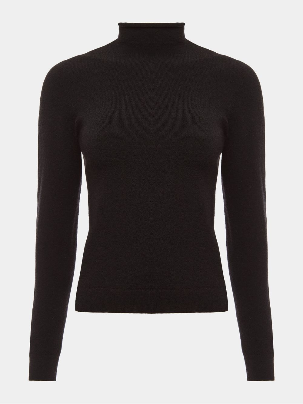 Anselmi — Blusa Feminina em Lã Merino Preto