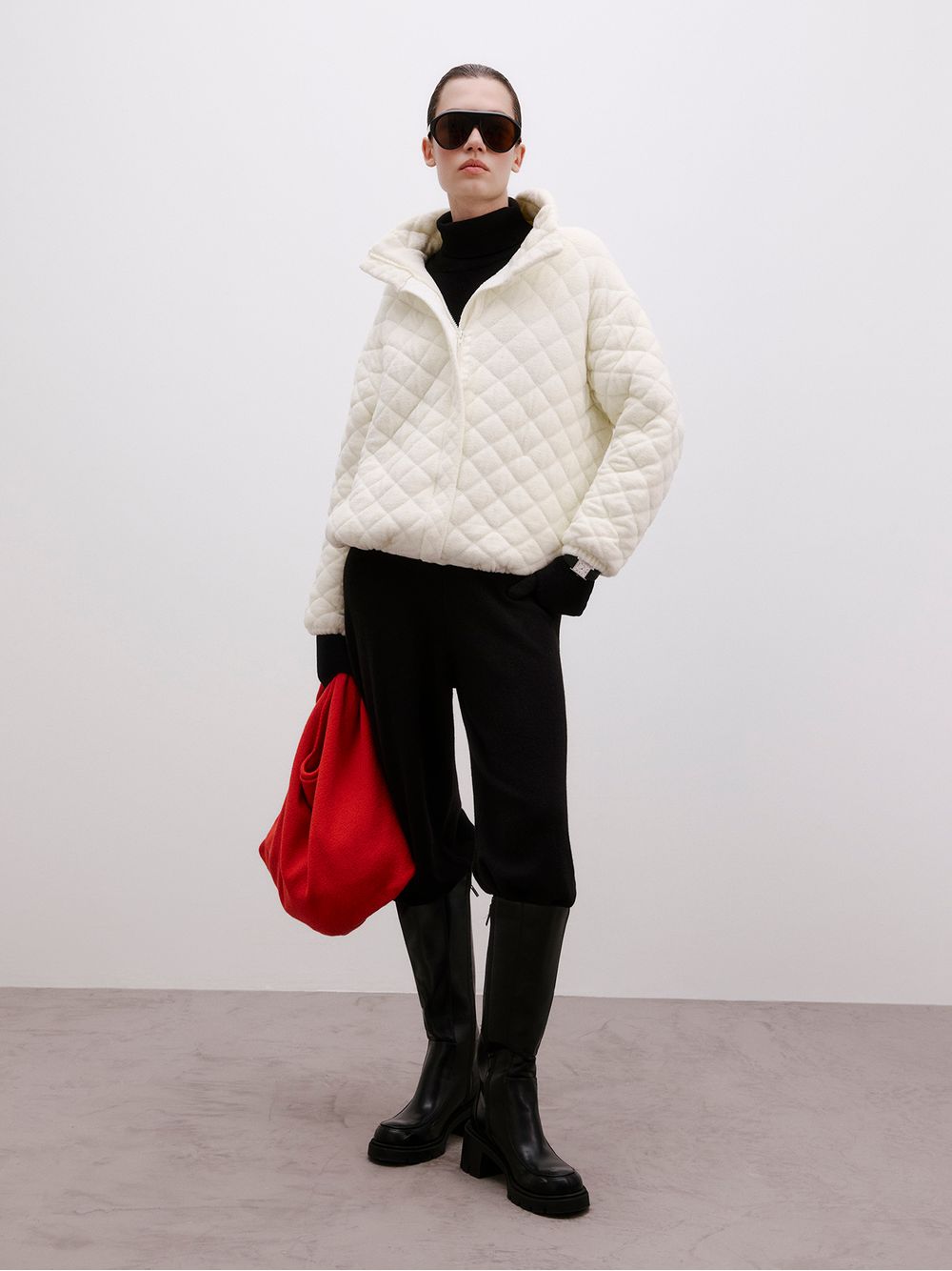 Anselmi — Jaqueta Geada Off White