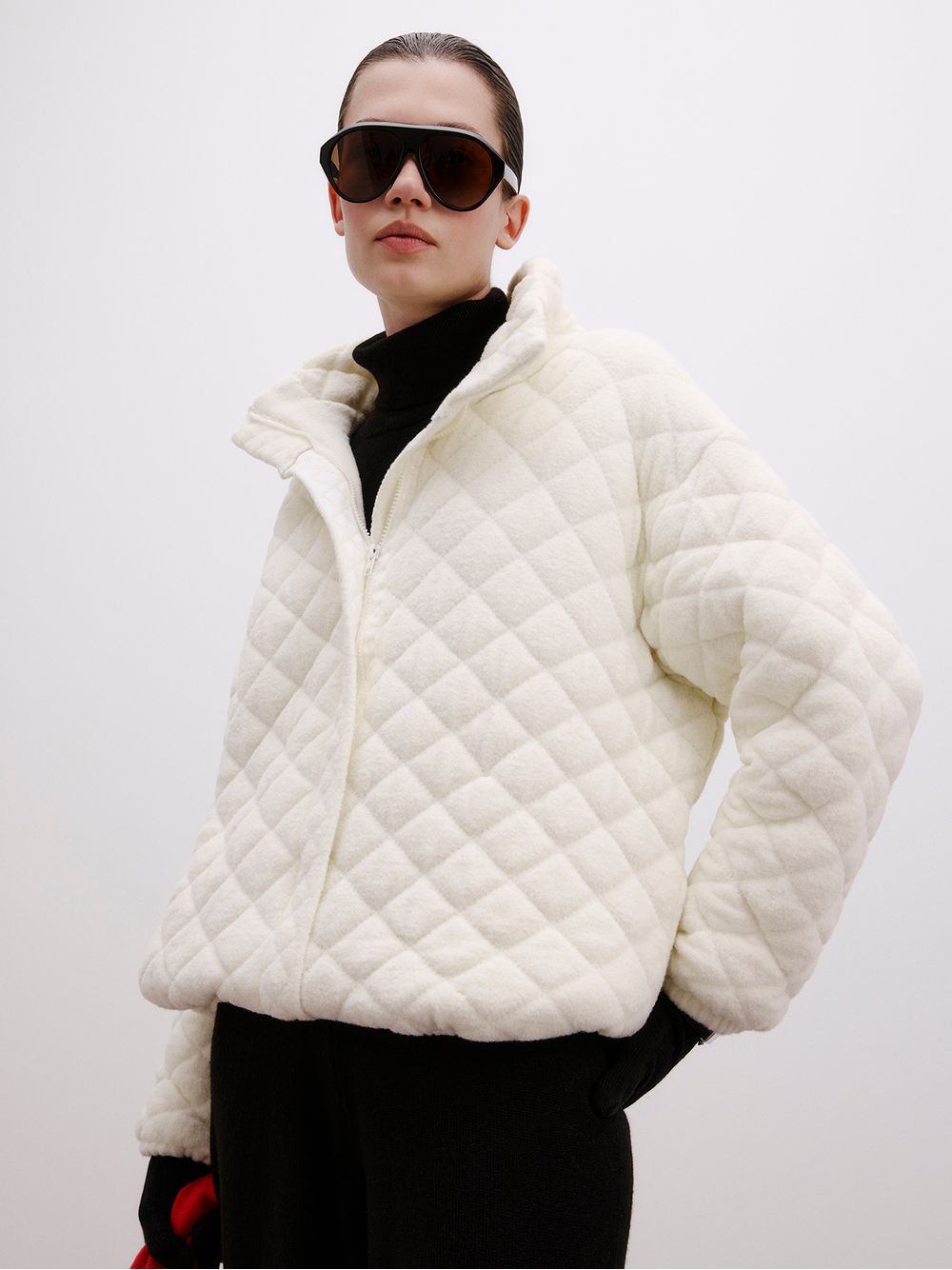 Anselmi — Jaqueta Geada Off White