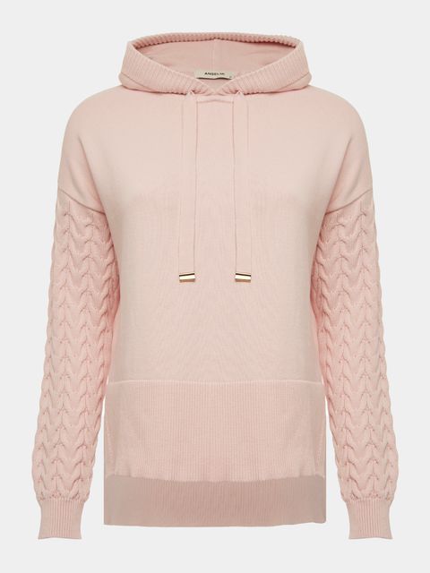 Pull Esportivo com Capuz Blush — Anselmi