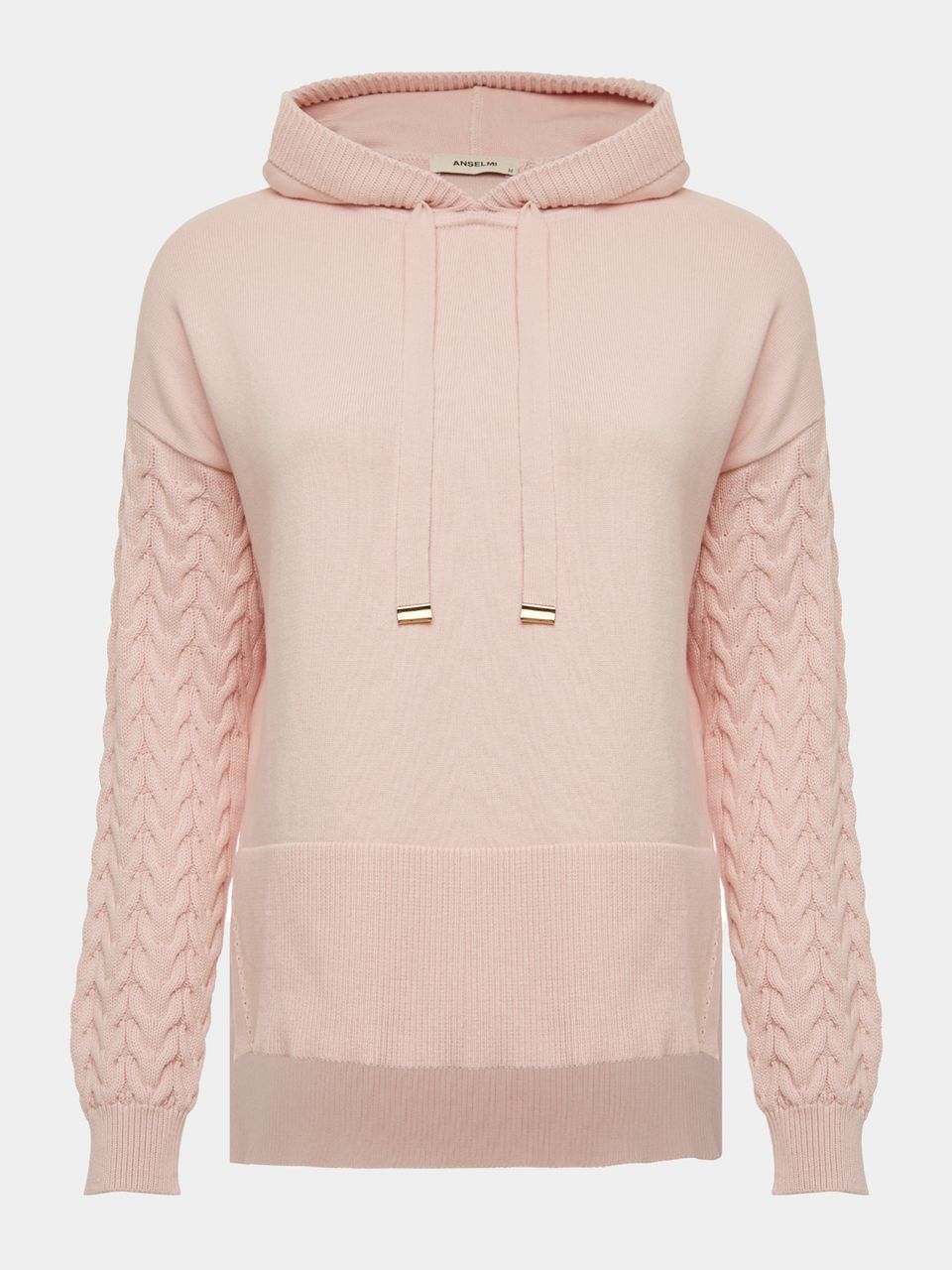 Pull Esportivo com Capuz Blush