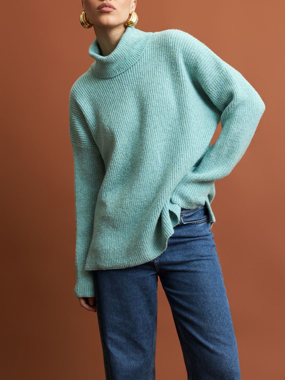 Maxipull Feminino Verde Água