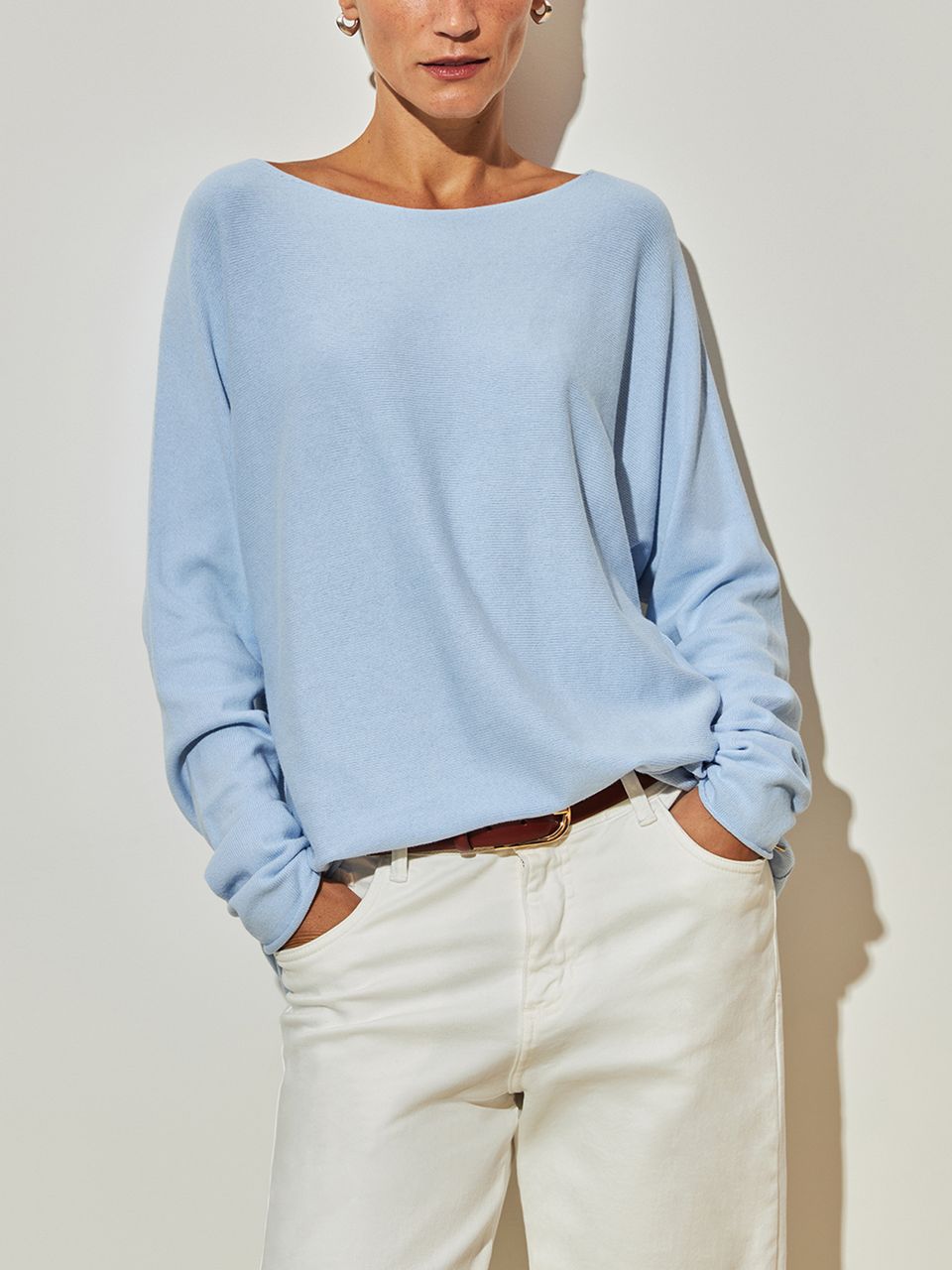 Blusa 3d Consuelo Azul Gelo