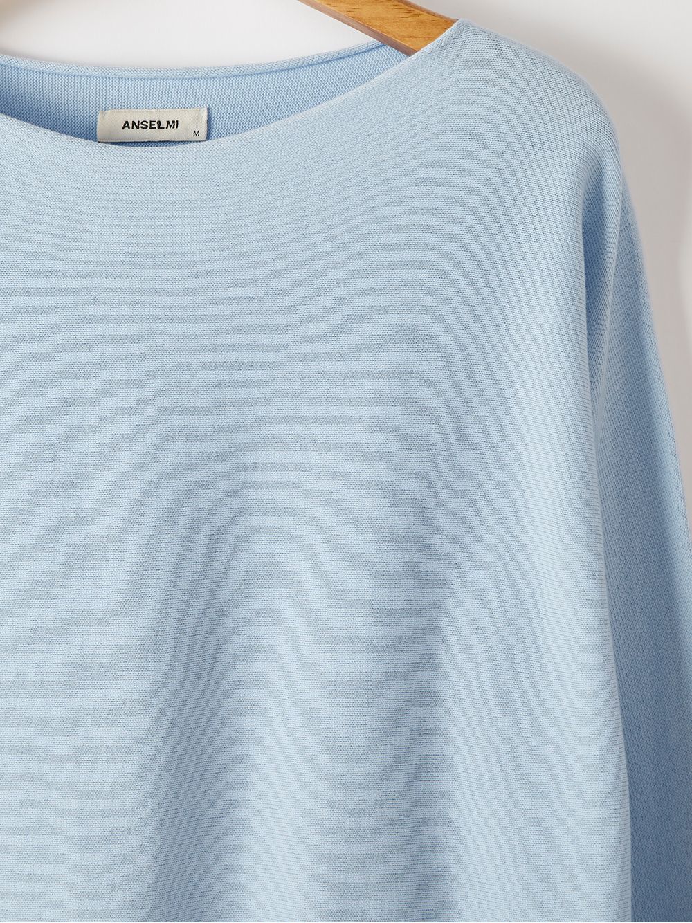 Anselmi — Blusa 3D Consuelo Azul Gelo