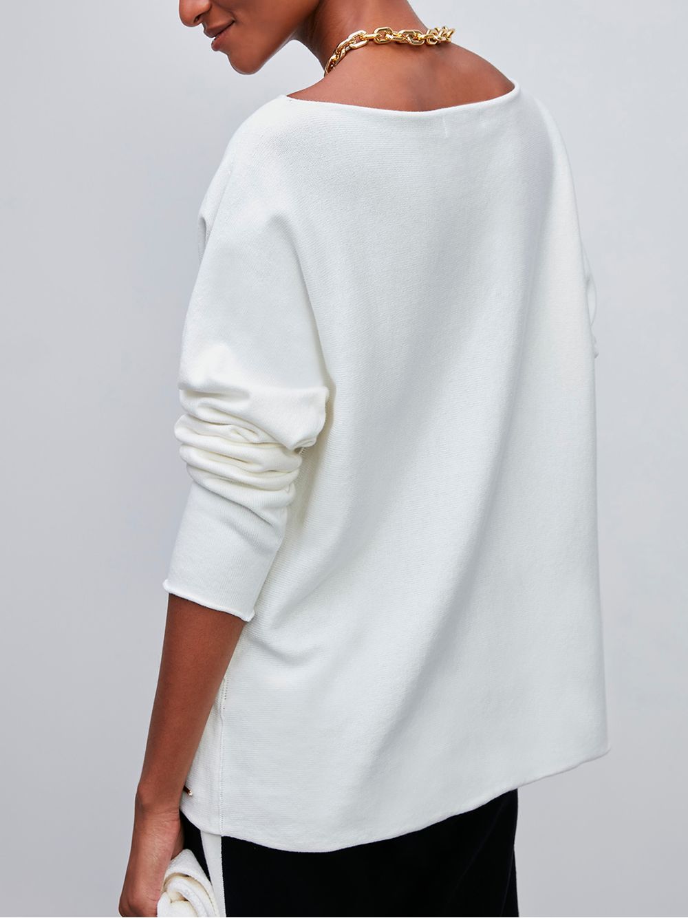 Anselmi — Blusa 3D Consuelo Off White