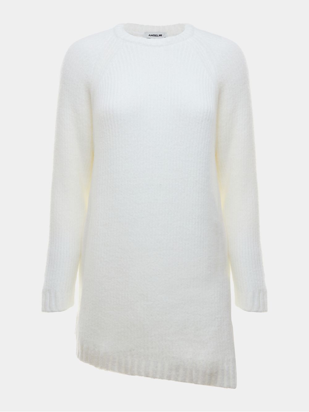 Anselmi — Maxipull Assimétrico Off White