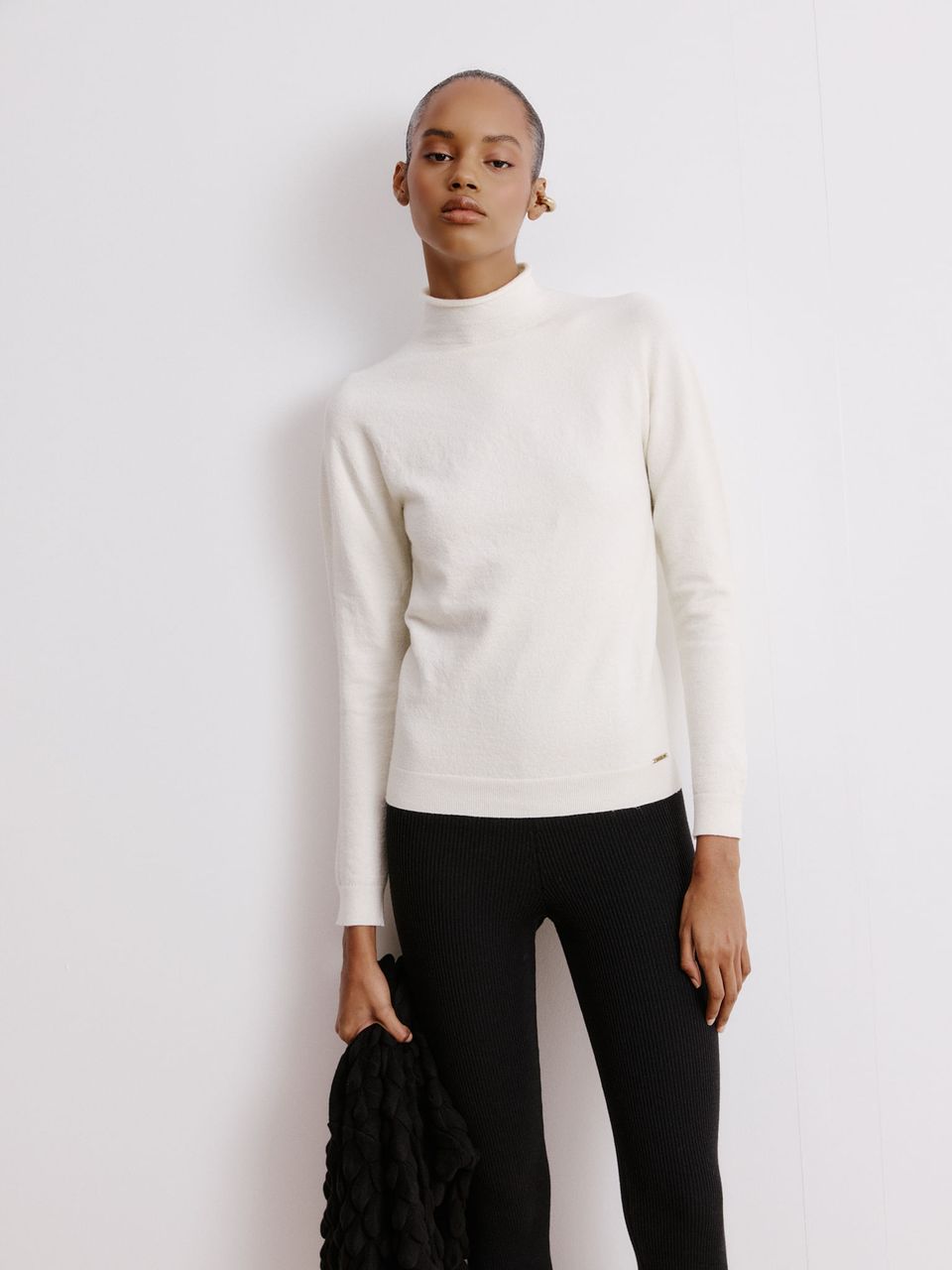 Blusa Feminina em Lã Merino Off White