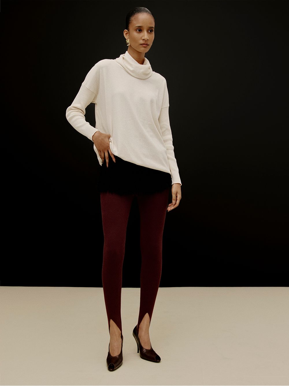 Anselmi — Blusa Anselmi Gola Boba Off White
