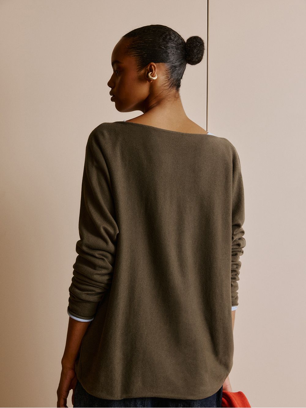 Anselmi — Blusa 3D Consuelo Militar