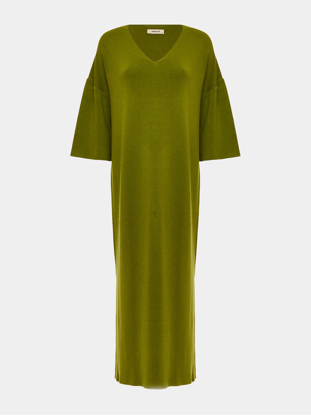 Anselmi — Vestido Minimal Verde Abacate