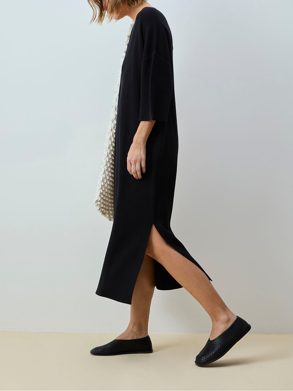 Anselmi — Vestido Minimal Preto