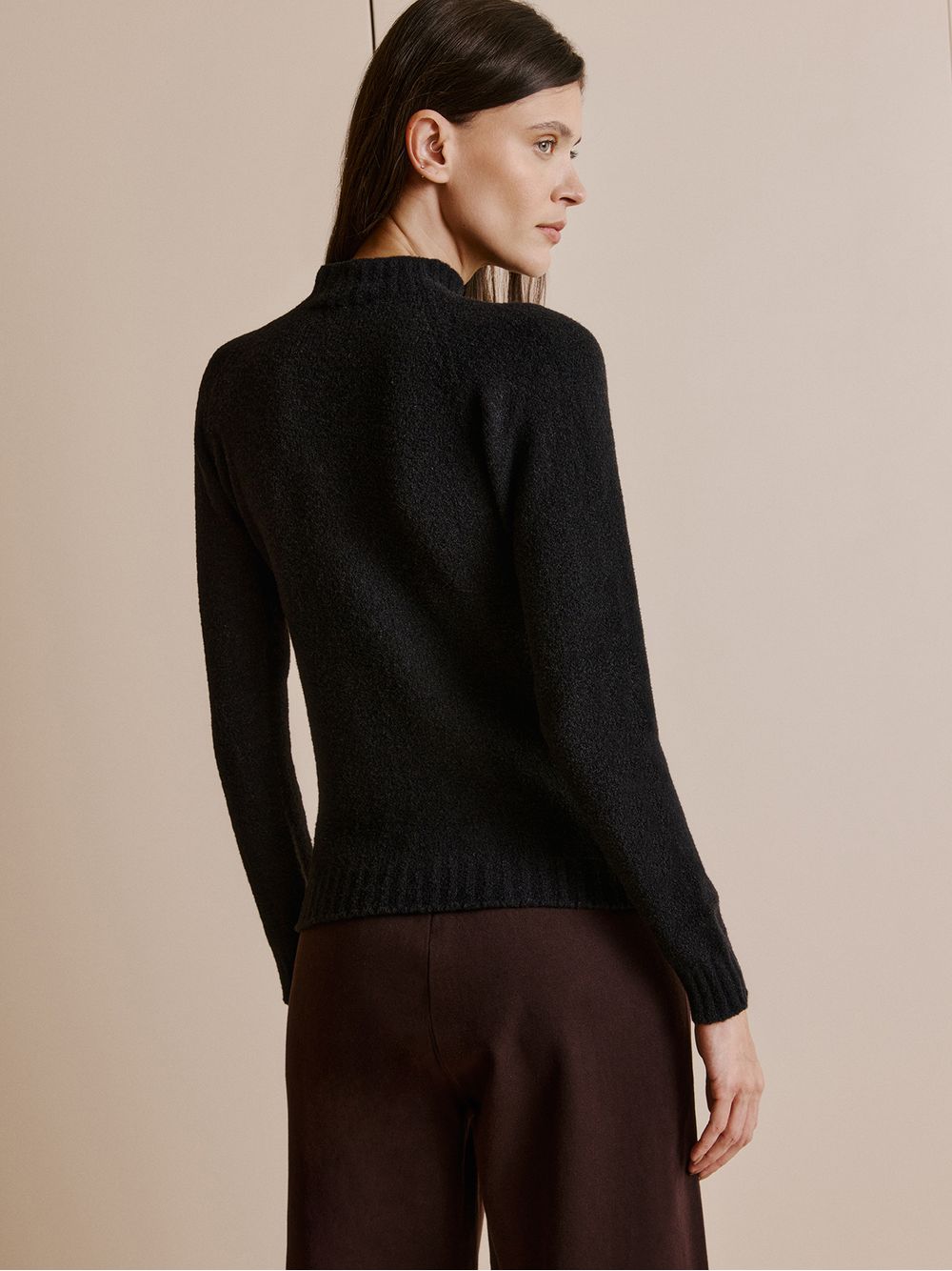 Anselmi — Blusa Básica Layer Preto