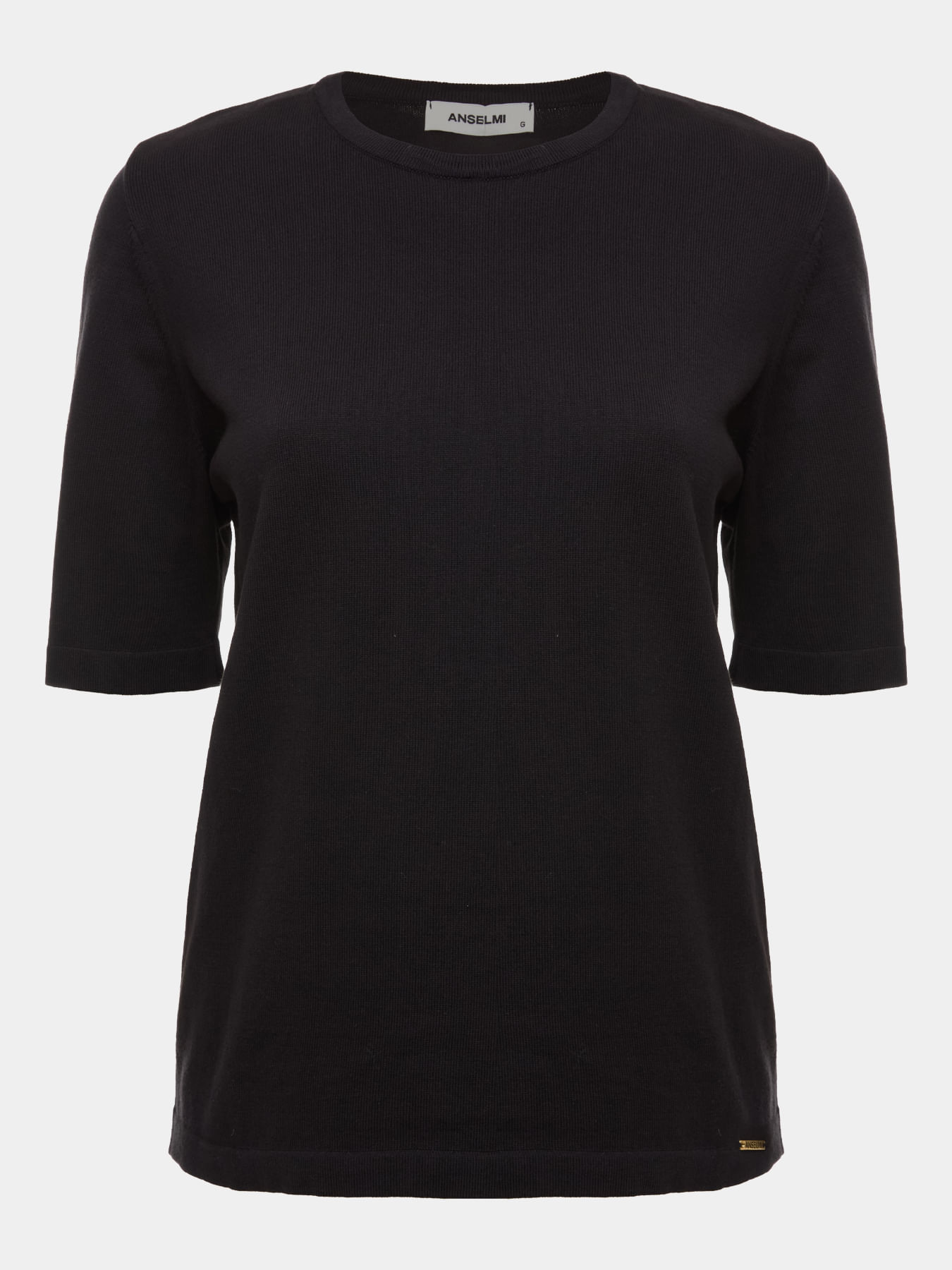 T-Shirt Basic Azul Meia Noite — Anselmi