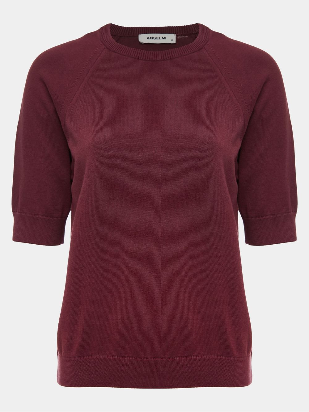 Anselmi — Blusa Básica 100% Algodão  Figo
