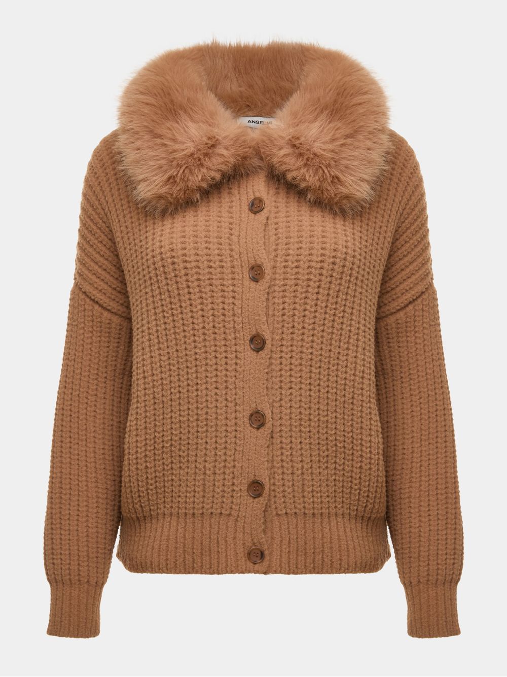 Anselmi — Casaco Soft Camelo