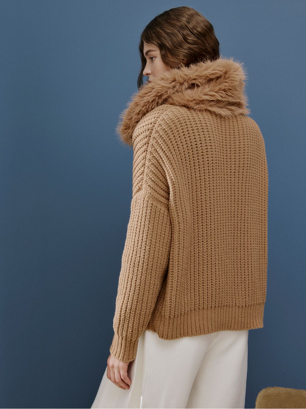 Anselmi — Casaco Soft Camelo